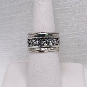 Floral S925 Handmade Ring
